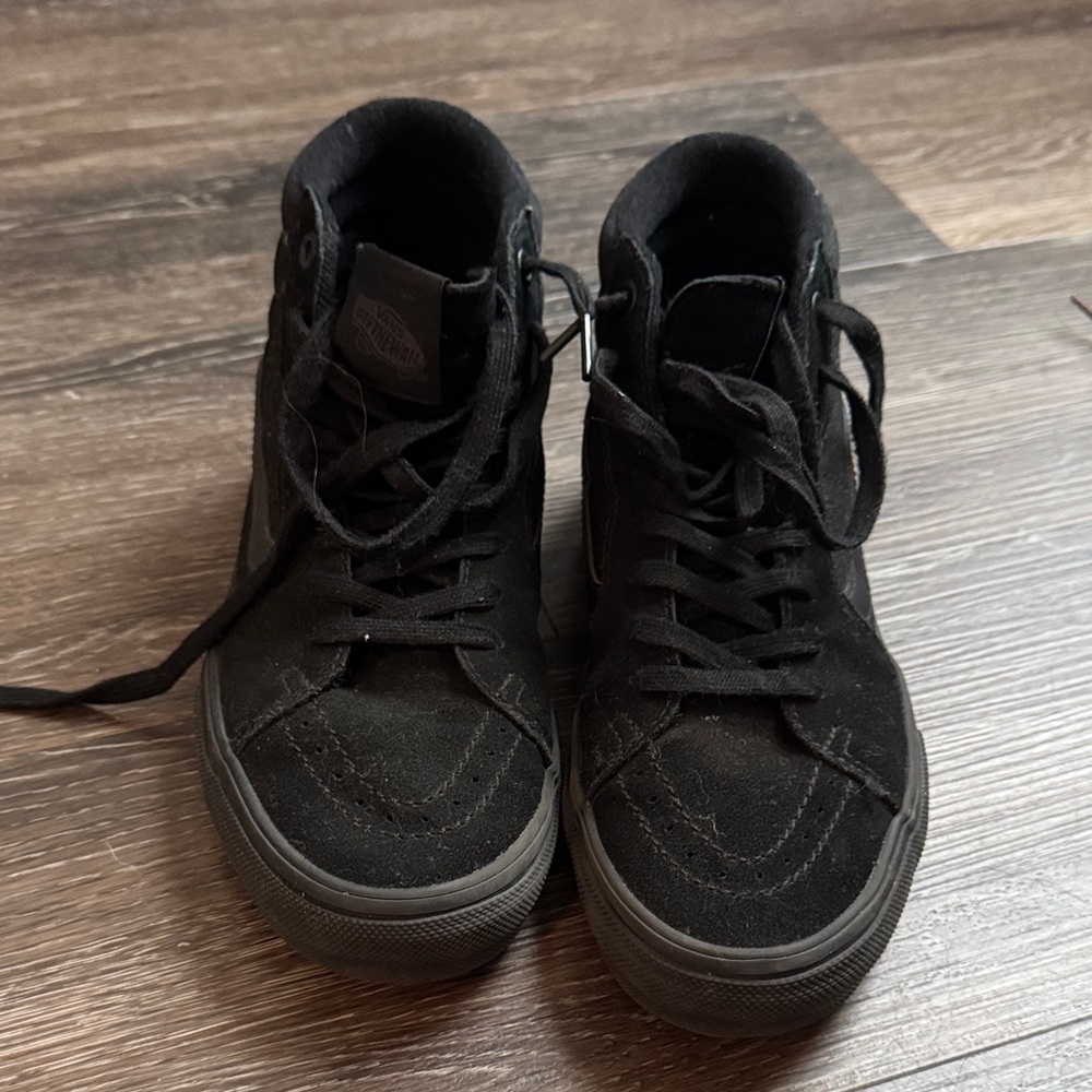 Vans Black Suede High-Top Sneakers - Picture 5 of 5